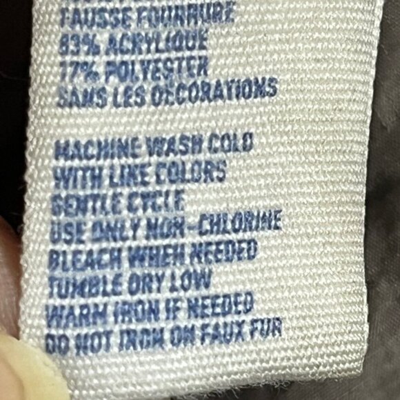 American Eagle Green Field Jacket with Faux Fur Collar - Picture 3 of 11